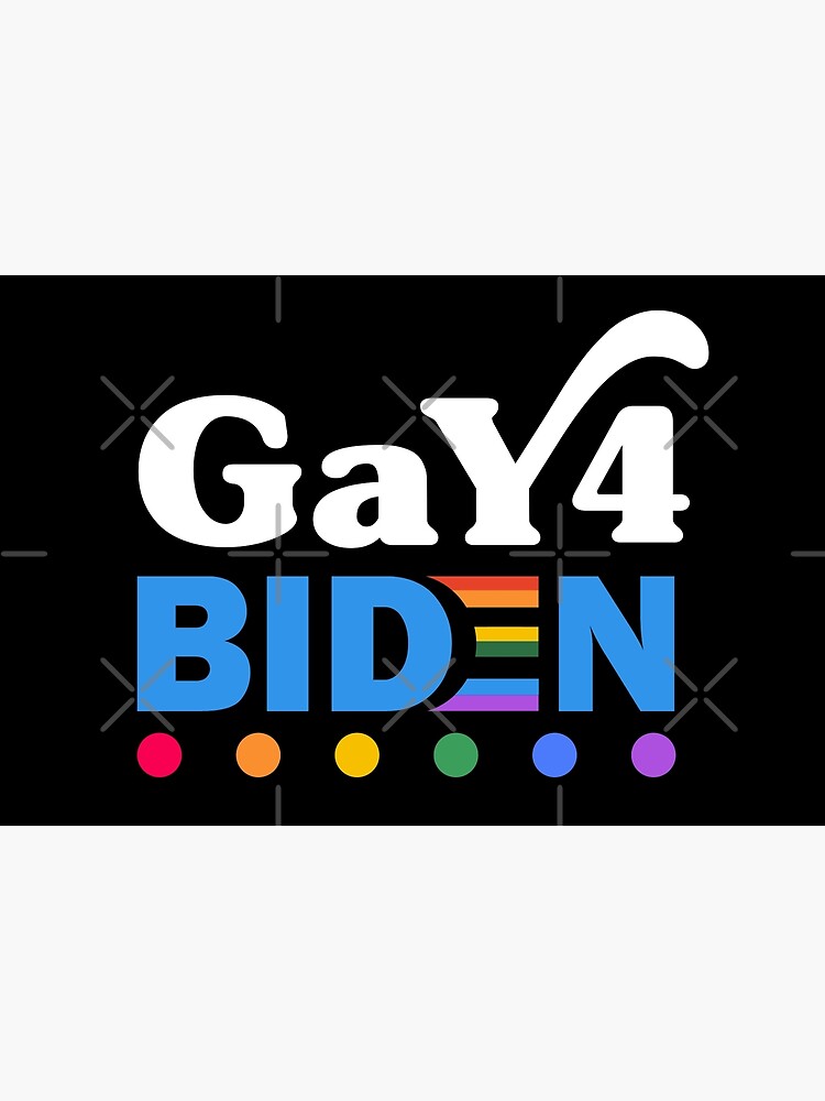 Lgbtq Gay For Biden Lgbt Biden Gay Supporter Poster For Sale By