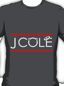 j cole white t shirt