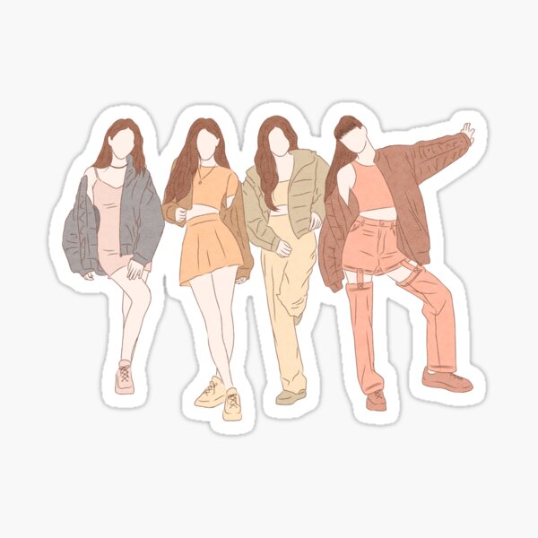 BLACKPINK In Your Area Artwork Sticker For Sale By Jnillust Redbubble