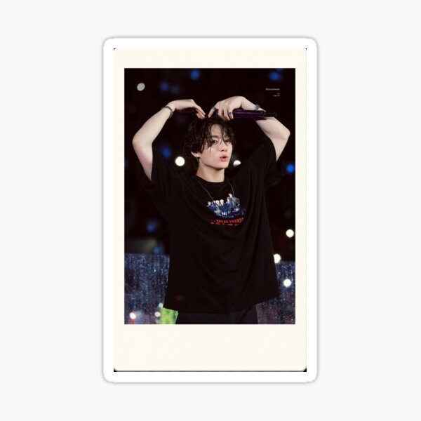 BTS JK Concert Polaroid Sticker By Emmajennings21 Redbubble