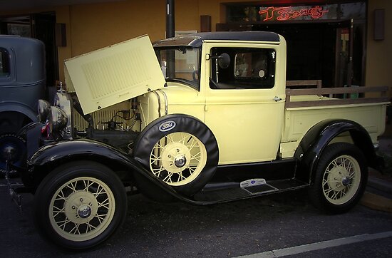 1931 Ford Model A Pickup Truck by Lisa Weber