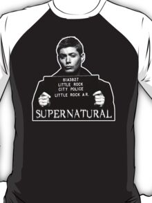 dean mugshot shirt