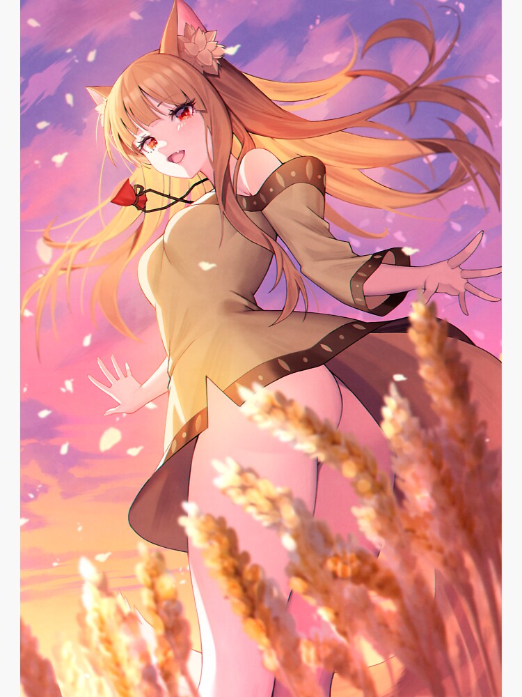 Sticker Mignon Holo Horo Sexy Ass Butt Thicc Spice And Wolf Lewd