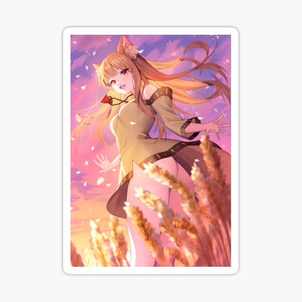 Sticker Mignon Holo Horo Sexy Ass Butt Thicc Spice And Wolf Lewd