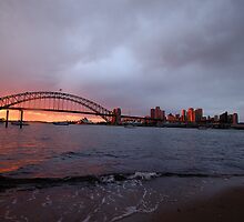 Reflections of Day - Moods Of A City, Sydney Australia by Philip Johnson