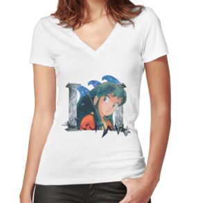 Women's Fitted V-Neck T-Shirt