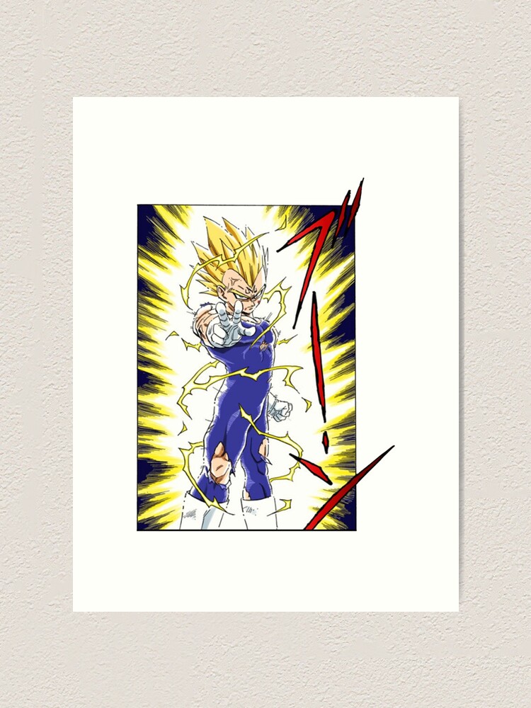 Goku And Vegeta Manga Version Dragon Ball Super69 PngV Art Print For