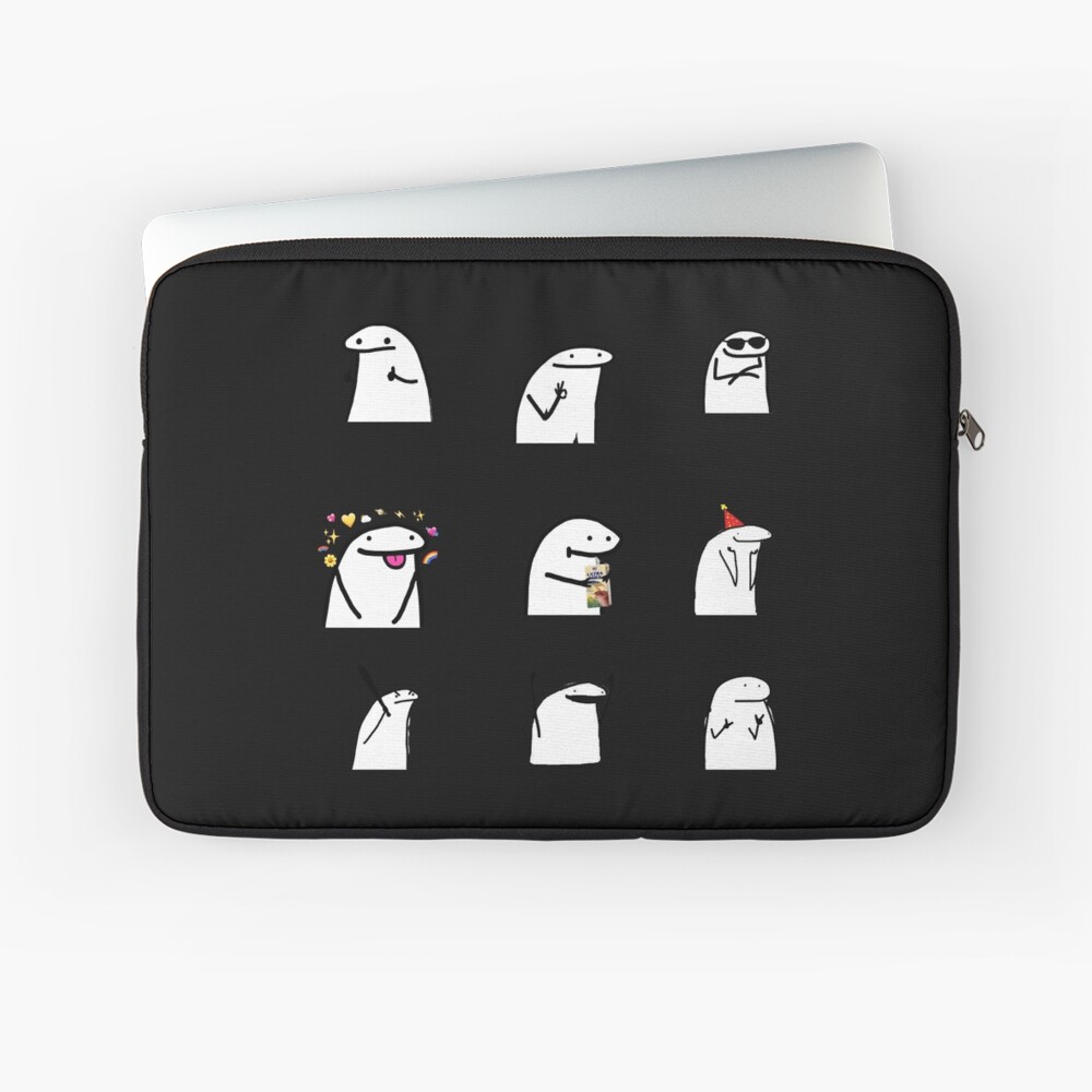 Flork Sticker Set Sticker Flork Flork Laptop Sleeve For Sale By Emilyg Pa Redbubble