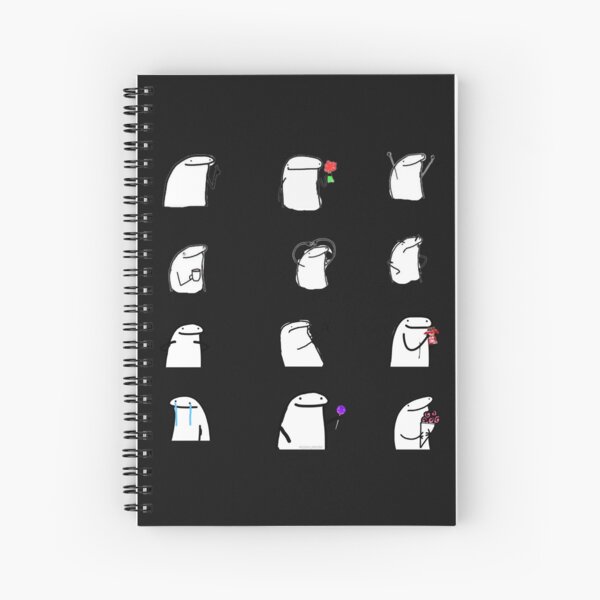 Flork Sticker Set Sticker Flork Flork Spiral Notebook By Emilyg Pa Redbubble