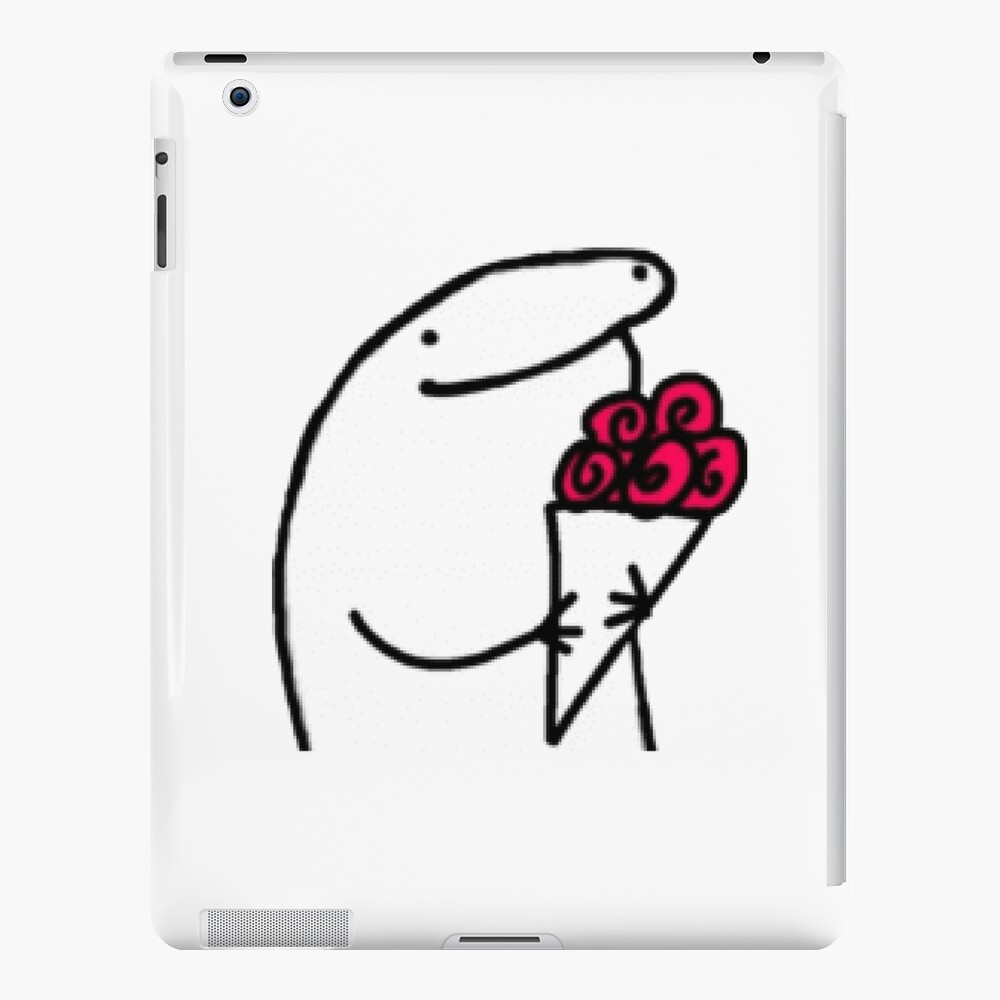 Flork Flowers Memes Reaction Ipad Case Skin By Riv X Redbubble