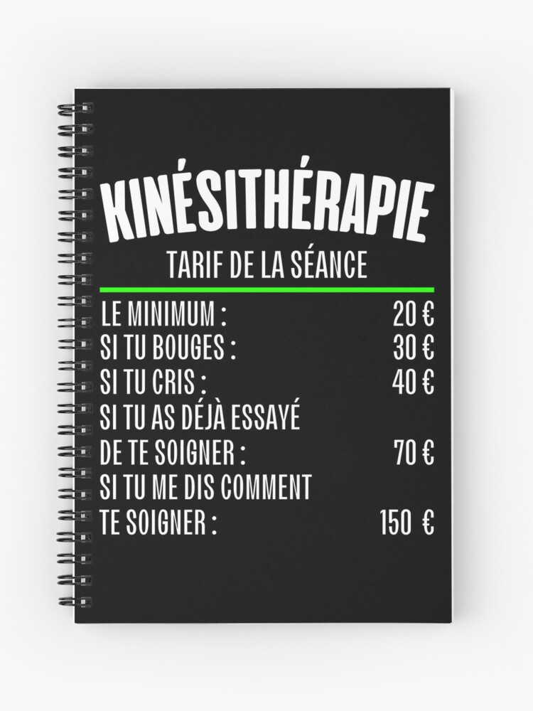 Carnet Avec L Uvre Kin Sith Rapie Tarif Humour Kin De L Artiste