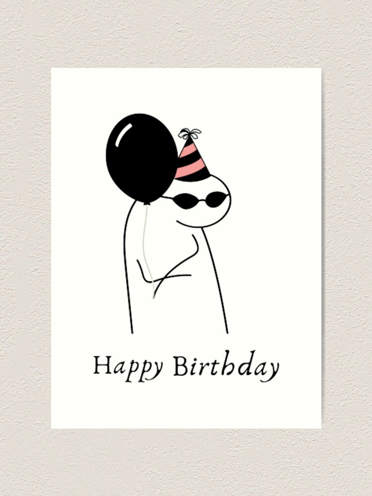 Funny Flork Gifts Flork Happy Birthday Art Print For Sale By