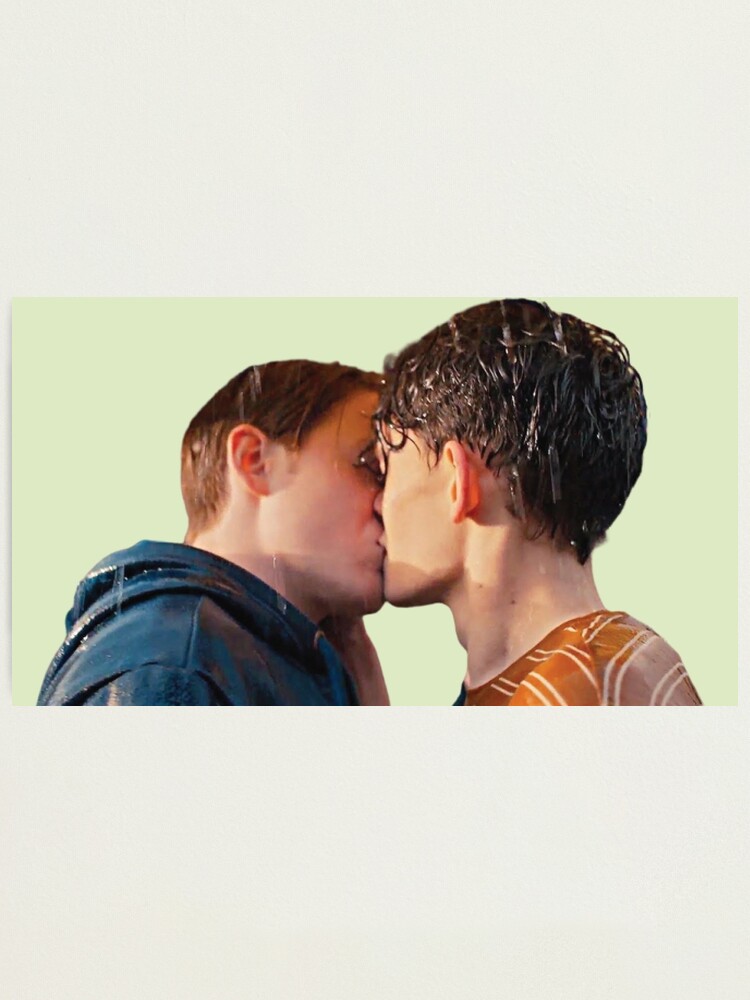 Heartstopper Nick And Charlie Kiss Photographic Print For Sale By