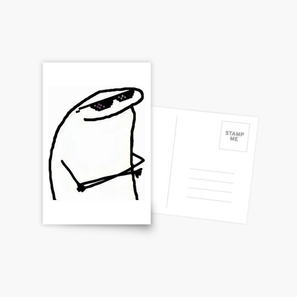 Flork Memes Reaction Postcard For Sale By MettaLane Redbubble