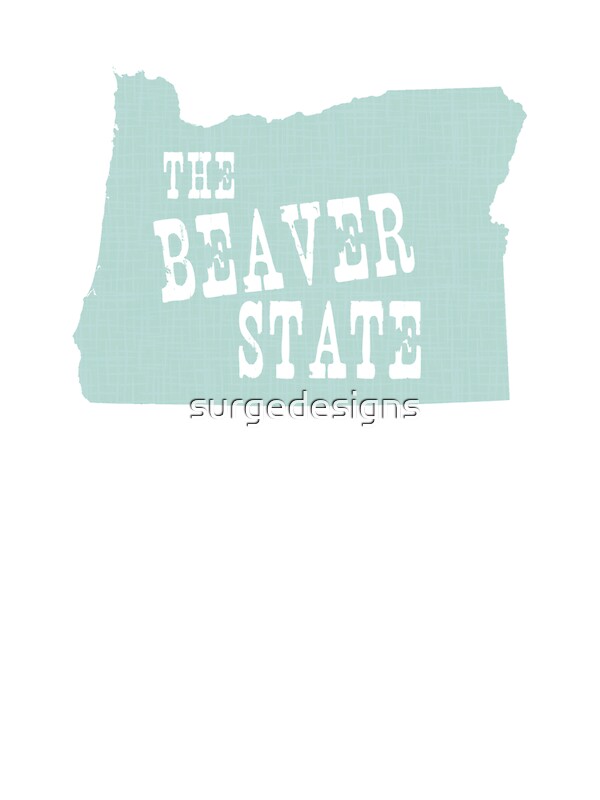 "Oregon State Motto Slogan" Stickers by surgedesigns Redbubble