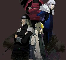 Leaders of the Hidden Leaf by AlexKramer