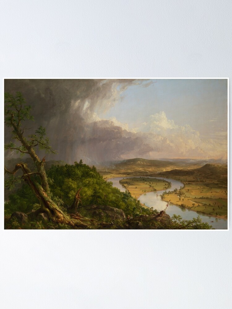 The Oxbow Thomas Cole American Art Poster For Sale By Cjet