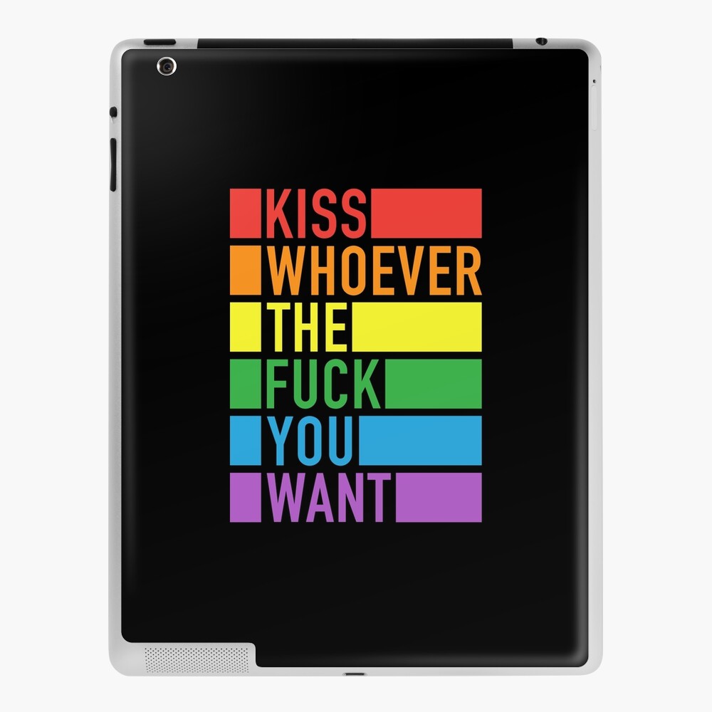 Kiss Whoever The Fuck You Want Pride Parade Medical Laboratory