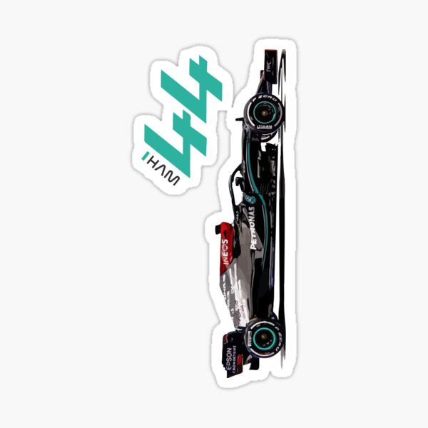 Lewis Hamilton F Sticker For Sale By Malaka Redbubble