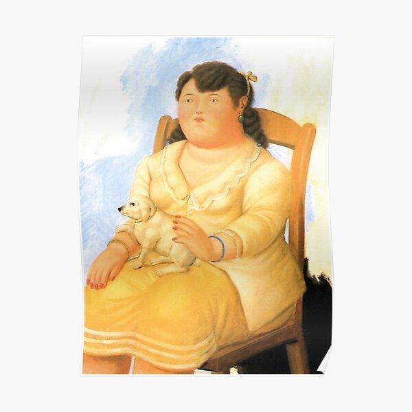 The Bath Fernando Botero Poster Classic Poster By Pinkflowering