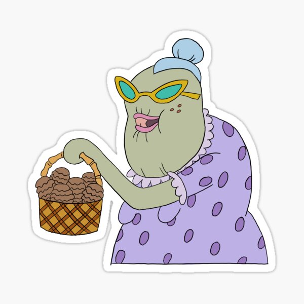 Granny Sticker By Vpittore Redbubble