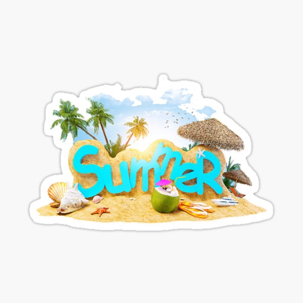 Summer Sticker For Sale By Arsevski Redbubble