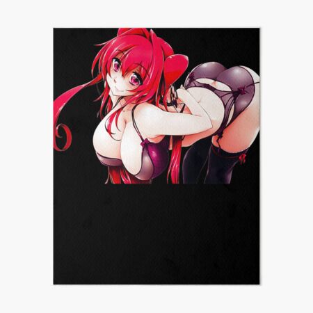 Shinmai Maou No Testament Mio Naruse Bent Over Art Board Print By Heclashentr Redbubble