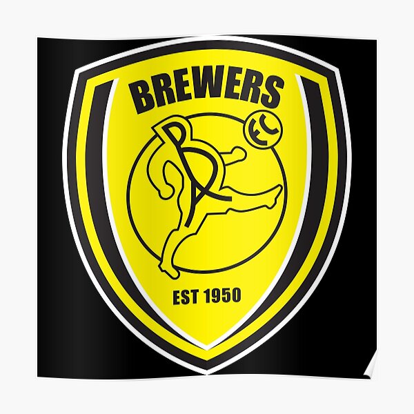 Burton Albion Fc Logo Poster For Sale By Imogejaku Redbubble