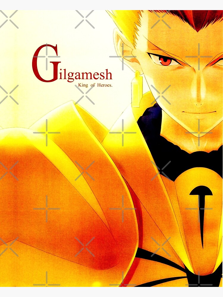 Fate Gilgamesh Poster For Sale By Skartgallery Redbubble