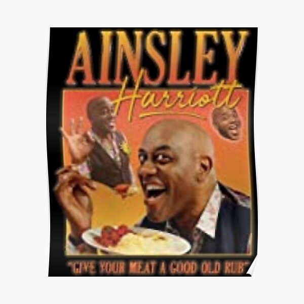 Spicy Ainsley Harriott Funny Classic Poster For Sale By