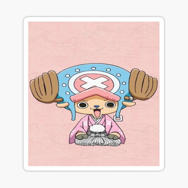 One Piece Chopper Sticker For Sale By Christiansee Redbubble