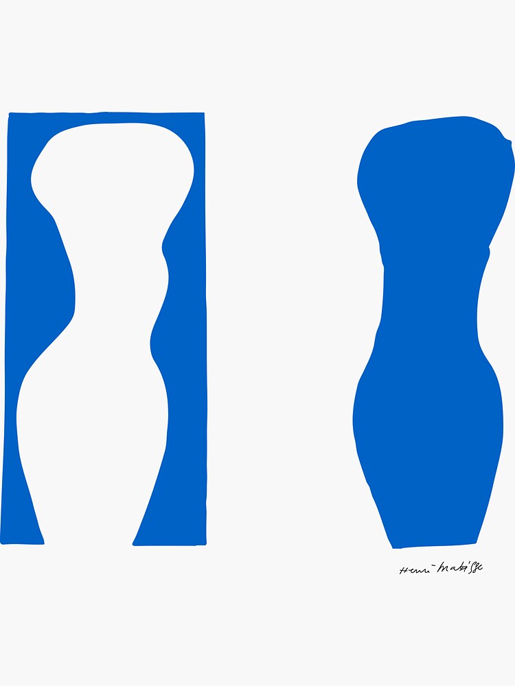 Matisse White Torso And Blue Torso Artwork Reproduction