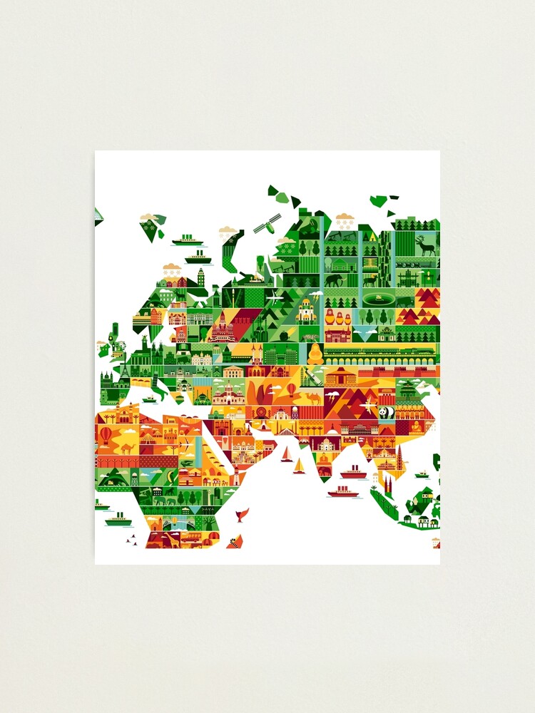 L Mina Fotogr Fica Mapa De Dibujos Animados Del Mundo Con Ciudades Y