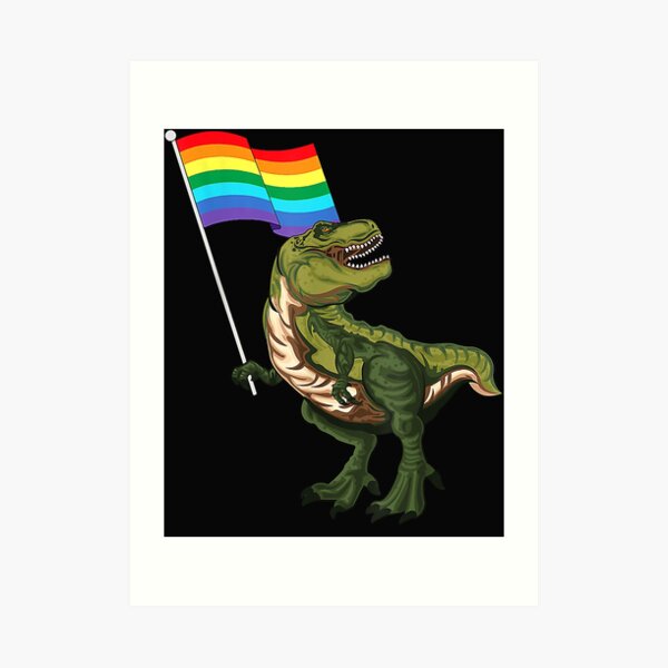 Pride Allyship Pride Dinosaur Lgbt Gay Lesbian Transgender Trans