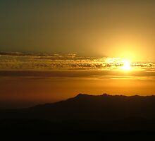 Goodnight - - Mt Read golden sunset at Rosebery by gaylene