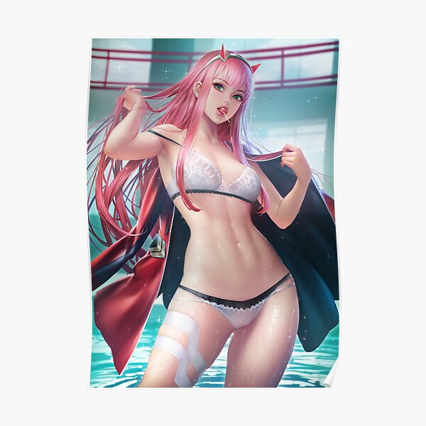 Sexy Zero Two Hot Tits Panties Thighs Darling In The Franxx Lewd