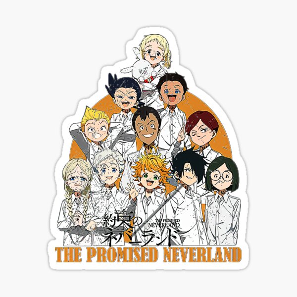 The Promised Neverland Fan Art Sticker For Sale By Okodjla Redbubble