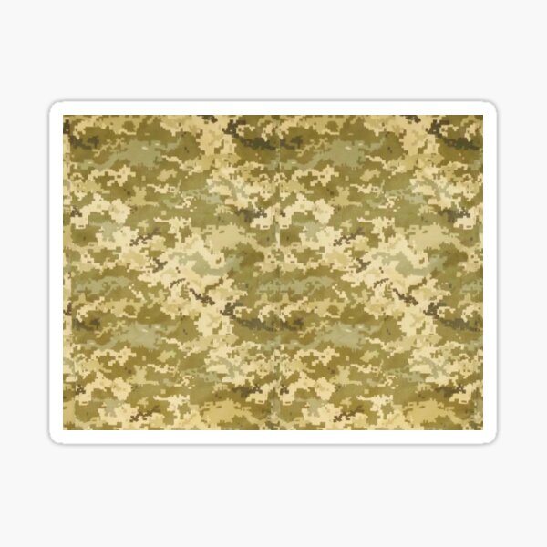 Ukraine Digital Camouflage Pattern Sticker For Sale By TheOtherShore