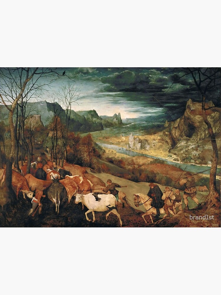 Pieter Bruegel The Elder The Return Of The Herd 1565 In