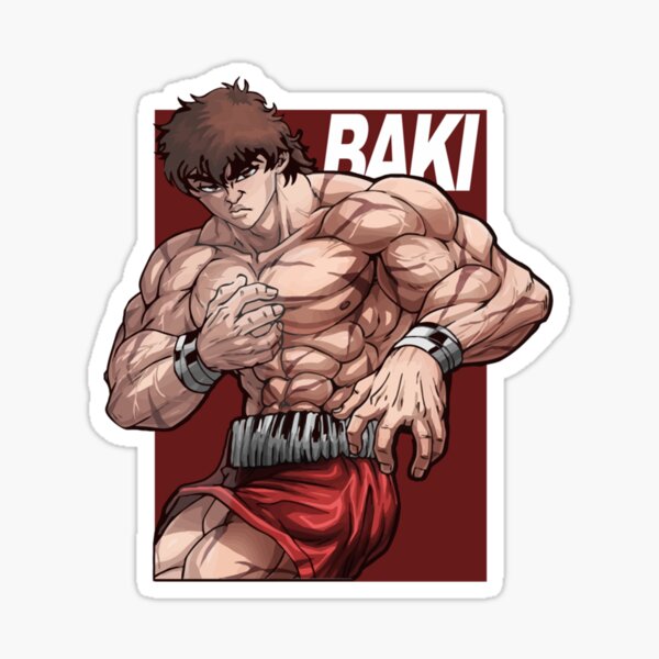 Pegatina Baki Baki Hanma Fanart De DeJack Redbubble