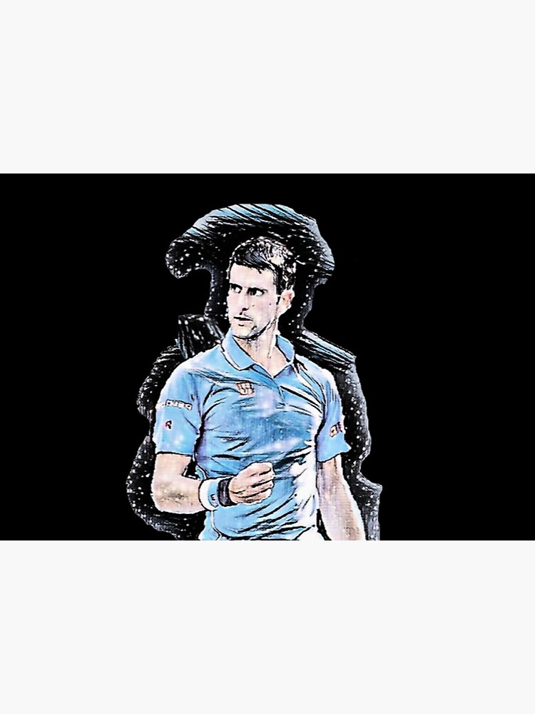 Novak Djokovic Mask Sticker For Sale By Caseybranta Redbubble