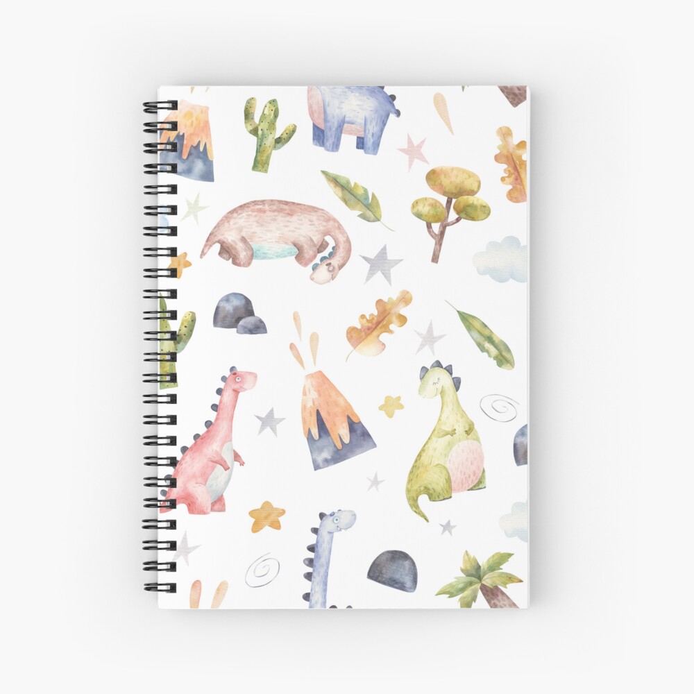 Cuaderno De Espiral Lindo Patr N Sin Costuras Para Ni Os Con