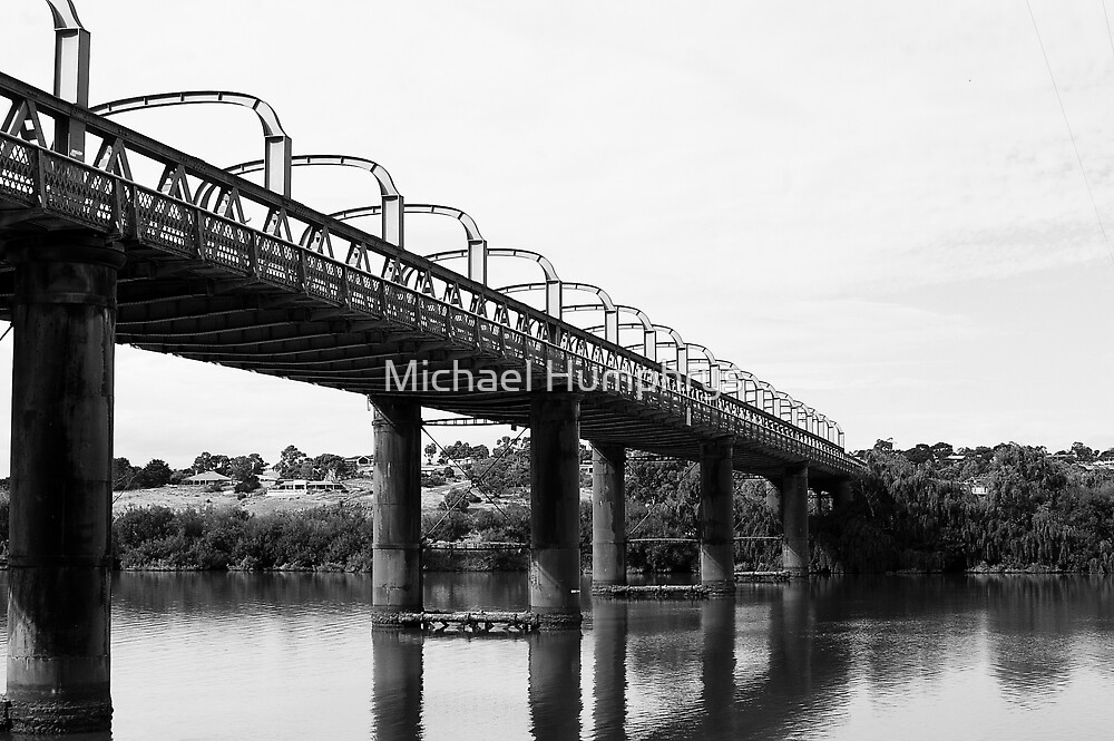 "First Bridge Built; Murray Bridge, South Australia" by Michael