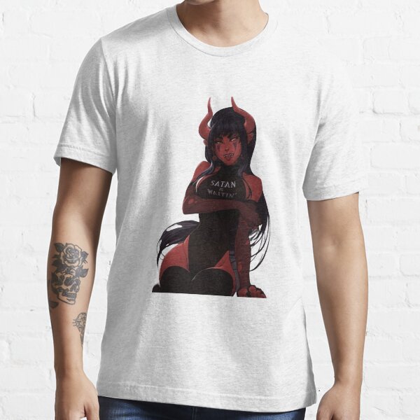 Meru The Succubus Kawaii Erotic Sexy Hentai Itchii Sticker T Shirt