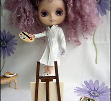The Artist at work by LGHewson
