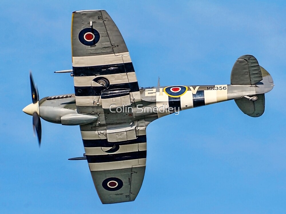 Bbmf Spitfire Lf Ixc Mk V By Colin Smedley Redbubble