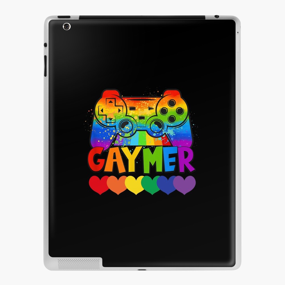 Gaymer Gay Pride Flag LGBT Gamer LGBTQ Gaming Gamepad IPad Case