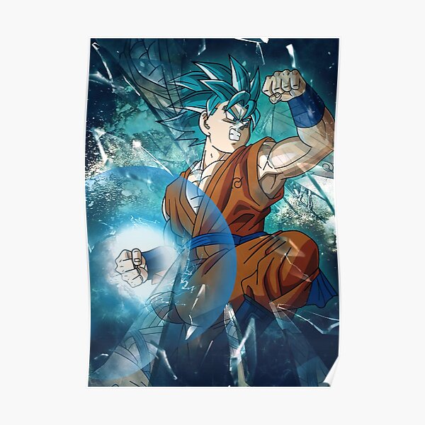 Dragon Ball Goku Poster For Sale By Anthonycoraine Redbubble