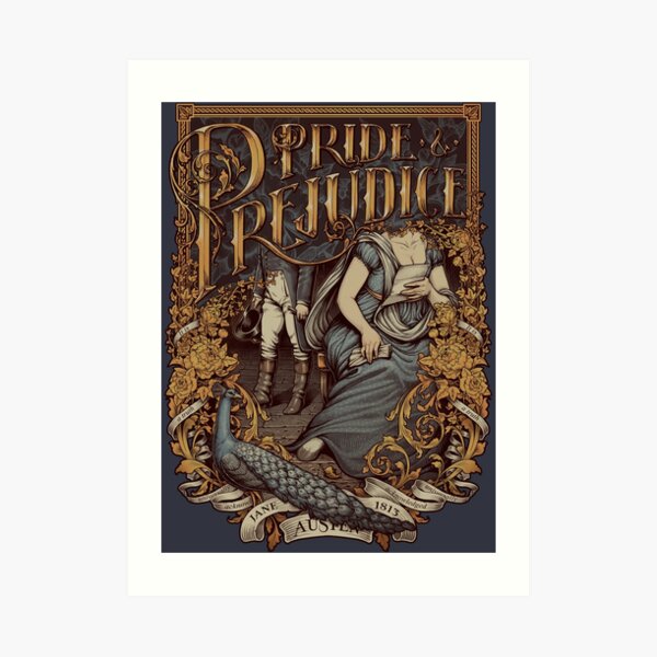 Pride And Prejudice Art Print By Medusadollmaker Redbubble