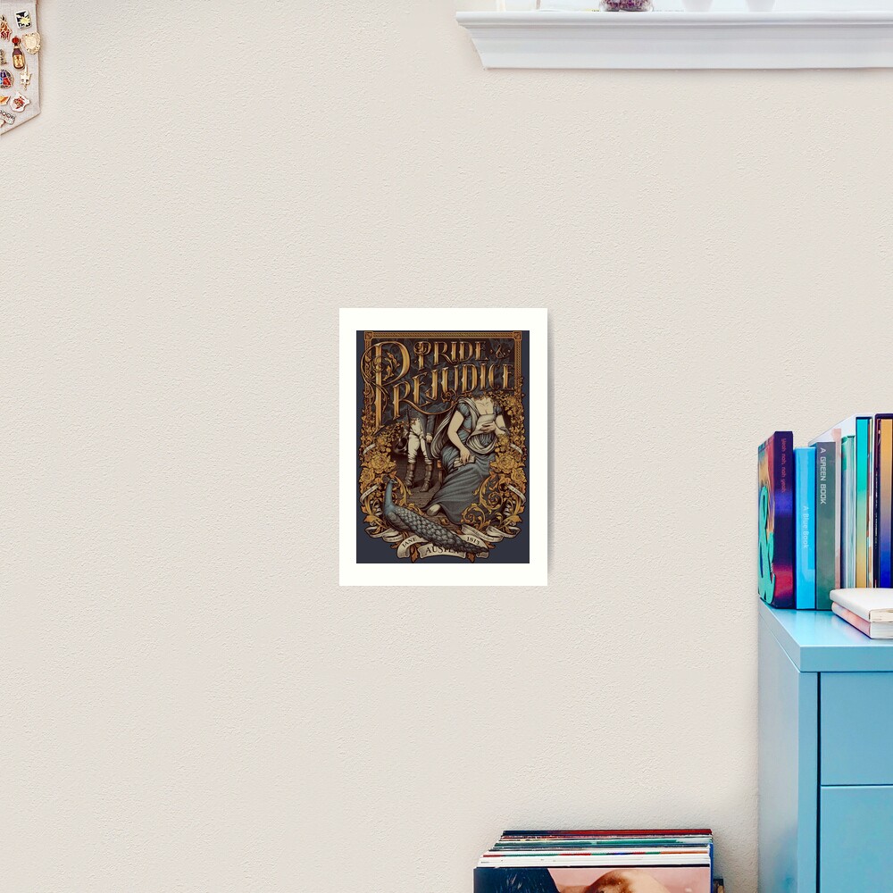 Pride And Prejudice Art Print By Medusadollmaker Redbubble